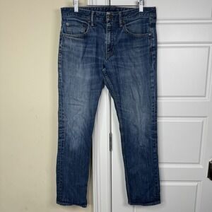 Bonobos The Blue Jean Men's 33/30 (33.5/29) Tolkan Wash Slim Fit Stretch Denim